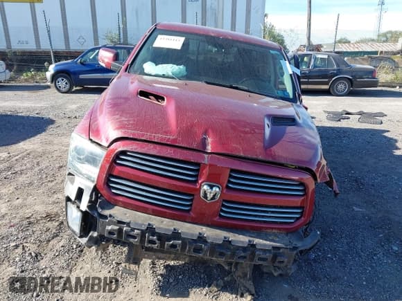 ✅ 2014 Ram 1500 Sport • VIN: 1C6RR7HT5ES369976 • Lot: 43381115. Listed on IAAI with 124,357 mi. Free auction sales archive from the USA and detailed vehicle history report at DreamBid. Image 11.