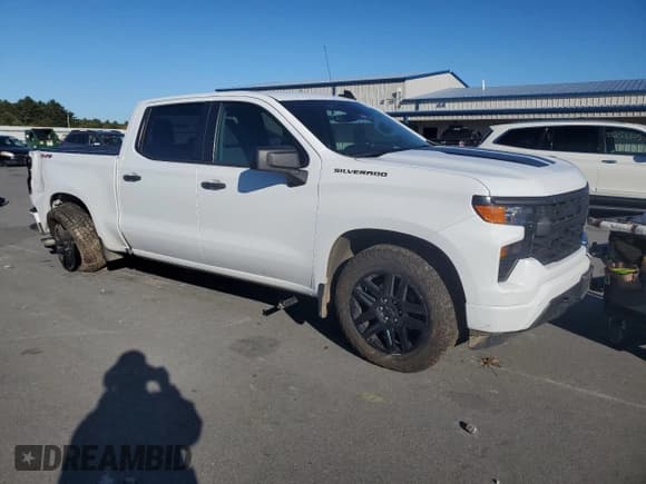 ✅ 2022 Chevrolet Silverado 1500 Custom • VIN: 1GCPDBEK7NZ526198 • Lot: 81695375. Listed on Copart with 76,986 mi. Free auction sales archive from the USA and detailed vehicle history report at DreamBid. Image 4.