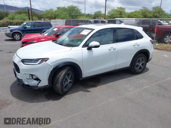 ✅ 2023 Honda HR-V EX-L • VIN: 3CZRZ1H76PM700207 • Lot: 42581392. Wystawiony na IAAI z przebiegiem 8 720 mil. Bezpłatny archiwum sprzedaży aukcyjnych z USA i szczegółowy raport historii pojazdu na DreamBid. Zdjęcie 2.