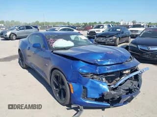 ✅ 2023 Chevrolet Camaro 1LT • VIN: 1G1FB1RS1P0151575 • Lot: 41959807. Listed on IAAI with 21,979 mi. Free auction sales archive from the USA and detailed vehicle history report at DreamBid. Image 1.