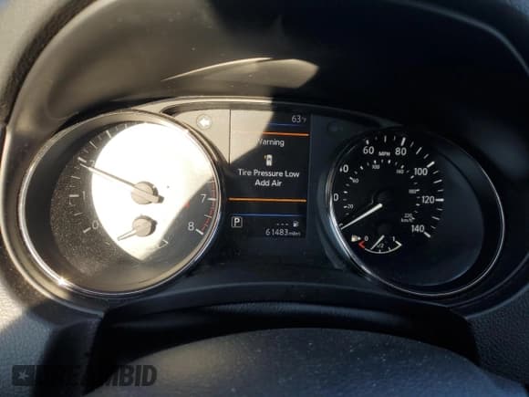 ✅ 2019 Nissan Rogue SV • VIN: JN1BJ1CR7KW335488 • Lot: 71714675. Listed on Copart with 61,483 mi. Free auction sales archive from the USA and detailed vehicle history report at DreamBid. Image 9.