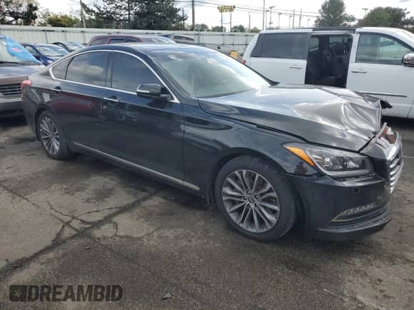 2016 Hyundai Genesis 3.8L z VIN KMHGN4JE8GU132861, wystawiony jako Copart lot #75945174 z przebiegiem 80 957 mil mil oraz Szkoda całkowita • Salvage title. Historia ofert i sprzedaży dostępna na DreamBid. Obrazek 4.