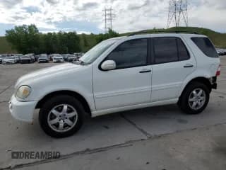 ✅ 2003 Mercedes-Benz M 500 • VIN: 4JGAB75E63A384162 • Lot: 60877185. Listed on Copart with 226,363 mi. Free auction sales archive from the USA and detailed vehicle history report at DreamBid. Image 1.