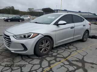 2017 Hyundai Elantra SE with VIN 5NPD84LF8HH020125, listed as a Copart auction lot 90106605 with 94,585 mi miles and Salvage title. Bid and sale history available at DreamBid. Image 1.