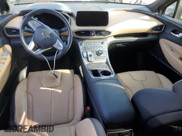 ✅ 2022 Hyundai Santa Fe Calligraphy • VIN: 5NMS54AL7NH430092 • Lot: 74491394. Wystawiony na Copart z przebiegiem Nie podano. Bezpłatny archiwum sprzedaży aukcyjnych z USA i szczegółowy raport historii pojazdu na DreamBid. Zdjęcie 8.