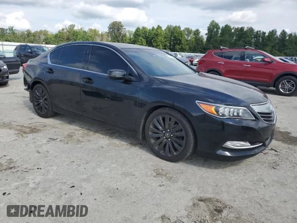 ✅ 2017 Acura RLX Technology • VIN: JH4KC1F5XHC000136 • Lot: 72241244. Listed on Copart with 76,499 mi. Free auction sales archive from the USA and detailed vehicle history report at DreamBid. Image 4.