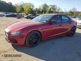 ✅ 2017 Maserati Ghibli S Q4 • VIN: ZAM57RTAXH1224209 • Лот: 81280755. Опубликован ранее на Copart с пробегом 52 379 миль. Бесплатный доступ к архиву аукционных продаж из США и подробный отчёт об истории автомобиля на DreamBid. Изображение 1.