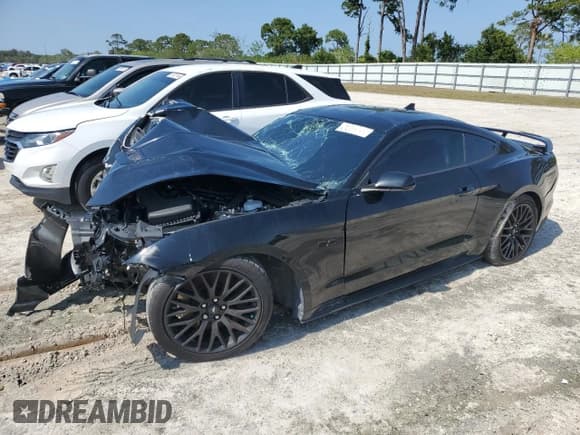 ✅ 2021 Ford Mustang GT • VIN: 1FA6P8CF6M5135180 • Lot: 85928724. Listed on Copart with Not provided. Free auction sales archive from the USA and detailed vehicle history report at DreamBid. Image 1.