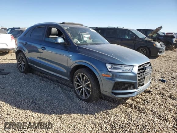 ✅ 2018 Audi Q3 Premium • VIN: WA1BCCFS1JR024762 • Lot: 87454125. Listed on Copart with Not provided. Free auction sales archive from the USA and detailed vehicle history report at DreamBid. Image 4.