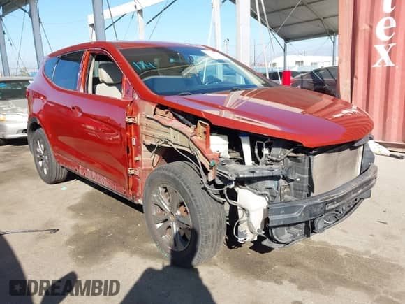 2013 Hyundai Santa Fe Sport z VIN 5XYZTDLB9DG023845, wystawiony jako IAAI lot #43548483 z przebiegiem 155 096 mil mil oraz . Historia ofert i sprzedaży dostępna na DreamBid. Obrazek 1.