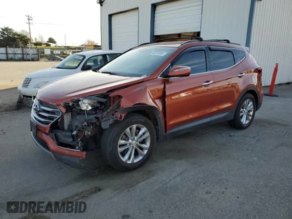 2017 Hyundai Santa Fe 2.0T z VIN 5XYZUDLA7HG490689, wystawiony jako Copart lot #53673385 z przebiegiem 131 435 mil mil oraz Szkoda całkowita • Salvage title. Historia ofert i sprzedaży dostępna na DreamBid. Obrazek 1.