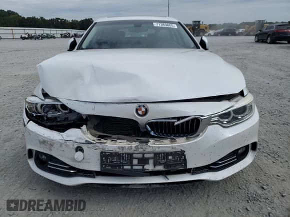✅ 2015 BMW 4 Series 428i • VIN: WBA4A5C55FD410391 • Lot: 71389865. Listed on Copart with 136,706 mi. Free auction sales archive from the USA and detailed vehicle history report at DreamBid. Image 5.
