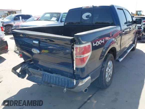 ✅ 2013 Ford F-150 XL • VIN: 1FTFW1EF4DKG25040 • Lot: 41974809. Listed on IAAI with 202,407 mi. Free auction sales archive from the USA and detailed vehicle history report at DreamBid. Image 4.