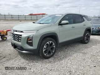 2025 Chevrolet Equinox AWD LT с VIN 3GNAXPEG0SL181886, выставлен на аукционе Copart как лот 51175335 с пробегом 3 797 миль миль и Списание • Salvage title. История ставок и продаж доступна на DreamBid. Изображение 1.