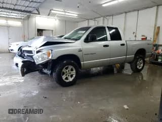 ✅ 2007 Dodge 1500 SLT • VIN: 1D7HU18227S143491 • Лот: 85428224. Опубликован ранее на Copart с пробегом 248 605 миль. Бесплатный доступ к архиву аукционных продаж из США и подробный отчёт об истории автомобиля на DreamBid. Изображение 1.