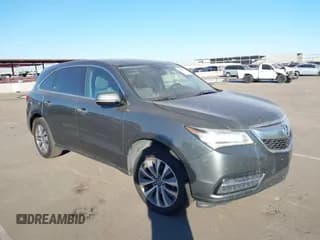 ✅ 2014 Acura MDX Technology • VIN: 5FRYD4H45EB030656 • Lot: 43696622. Listed on IAAI with 176,515 mi. Free auction sales archive from the USA and detailed vehicle history report at DreamBid. Image 1.
