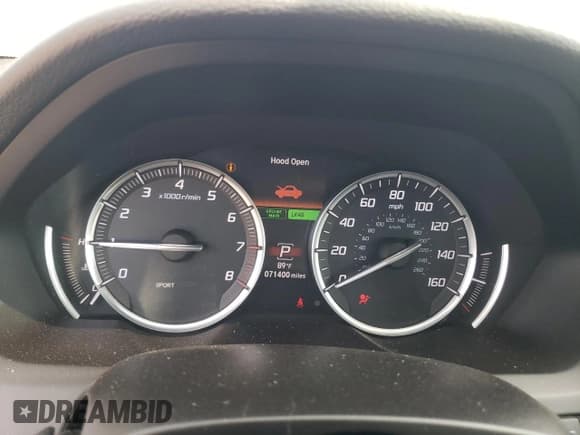 ✅ 2017 Acura TLX V6 w/Technology Pkg • VIN: 19UUB3F59HA000070 • Lot: 80403415. Listed on Copart with 71,400 mi. Free auction sales archive from the USA and detailed vehicle history report at DreamBid. Image 9.