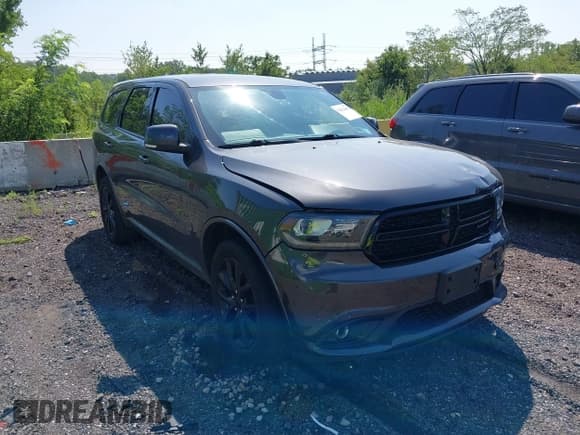 ✅ 2017 Dodge Durango GT • VIN: 1C4RDJDG0HC907771 • Lot: 42824403. Listed on IAAI with 86,600 mi. Free auction sales archive from the USA and detailed vehicle history report at DreamBid. Image 1.