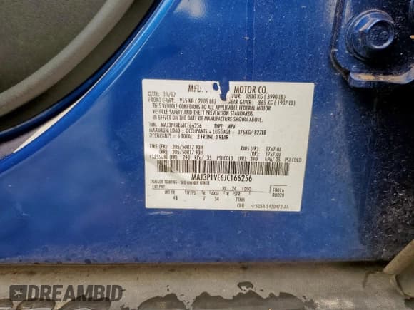 ✅ 2018 Ford EcoSport Titanium • VIN: MAJ3P1VE6JC166256 • Лот: 70184955. Опубликован ранее на Copart с пробегом 50 254 миль. Бесплатный доступ к архиву аукционных продаж из США и подробный отчёт об истории автомобиля на DreamBid. Изображение 13.