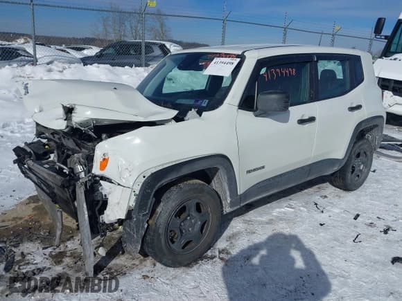 ✅ 2021 Jeep Renegade Jeepster • VIN: ZACNJDABXMPN11013 • Lot: 41394498. Wystawiony na IAAI z przebiegiem 56 035 mil. Bezpłatny archiwum sprzedaży aukcyjnych z USA i szczegółowy raport historii pojazdu na DreamBid. Zdjęcie 2.