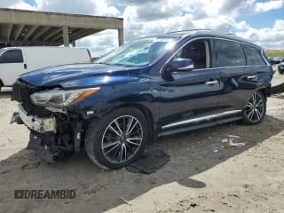 ✅ 2019 Infiniti QX60 Luxe • VIN: 5N1DL0MN1KC562419 • Lot: 80150005. Listed on Copart with 76,340 mi. Free auction sales archive from the USA and detailed vehicle history report at DreamBid. Image 1.