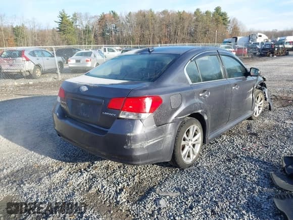 ✅ 2014 Subaru Legacy Premium • VIN: 4S3BMCC60E3019037 • Lot: 43741873. Listed on IAAI with 122,464 mi. Free auction sales archive from the USA and detailed vehicle history report at DreamBid. Image 4.