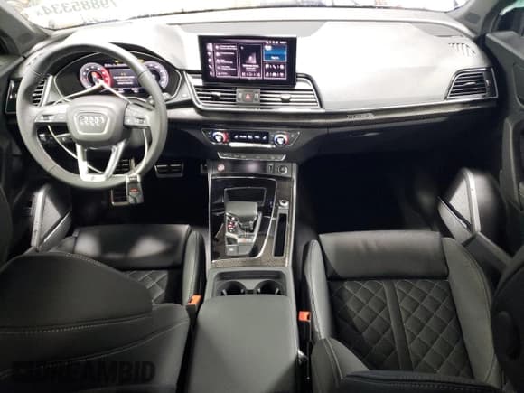 ✅ 2024 Audi SQ5 Sportback Premium Plus • VIN: WA124AFY0R2138097 • Lot: 79885334. Listed on Copart with 73 mi. Free auction sales archive from the USA and detailed vehicle history report at DreamBid. Image 8.