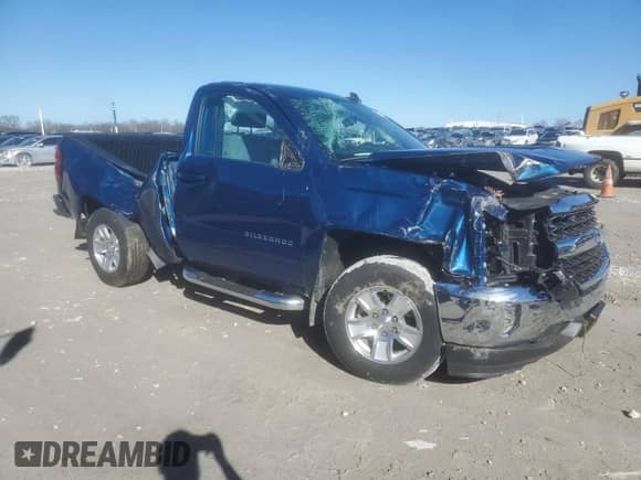 2018 Chevrolet Silverado 1500 LT с VIN 1GCNCREH8JZ254360, выставлен на аукционе Copart как лот 42664504 с пробегом 73 250 миль миль и Списание • Salvage title. История ставок и продаж доступна на DreamBid. Изображение 4.