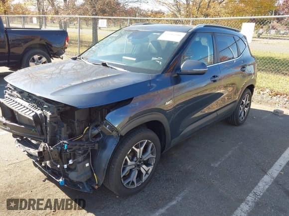 ✅ 2021 Kia Seltos EX • VIN: KNDERCAA3M7158253 • Лот: 43511506. Опубликован ранее на IAAI с пробегом 110 624 миль. Бесплатный доступ к архиву аукционных продаж из США и подробный отчёт об истории автомобиля на DreamBid. Изображение 2.