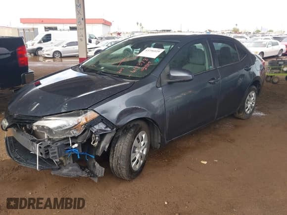 ✅ 2017 Toyota Corolla L • VIN: 5YFBURHE9HP643787 • Lot: 43756929. Listed on IAAI with 100,425 mi. Free auction sales archive from the USA and detailed vehicle history report at DreamBid. Image 2.