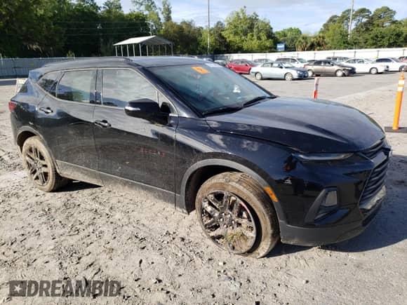 2020 Chevrolet Blazer LT z VIN 3GNKBCR45LS665054, wystawiony jako Copart lot #48174903 z przebiegiem 63 460 mil mil oraz . Historia ofert i sprzedaży dostępna na DreamBid. Obrazek 4.