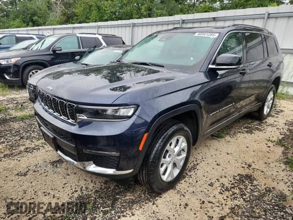 2023 Jeep Grand Cherokee Limited с VIN 1C4RJKBG5P8810035, выставлен на аукционе Copart как лот 68941285 с пробегом 27 754 миль миль и Списание • Salvage title. История ставок и продаж доступна на DreamBid. Изображение 1.