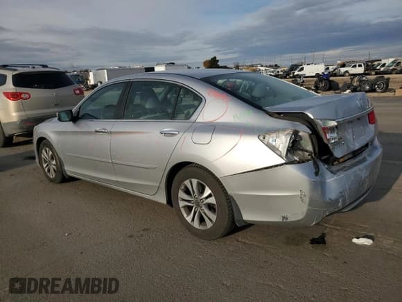 ✅ 2014 Honda Accord LX • VIN: 1HGCR2F36EA115608 • Лот: 93098955. Опубликован ранее на Copart с пробегом 166 255 миль. Бесплатный доступ к архиву аукционных продаж из США и подробный отчёт об истории автомобиля на DreamBid. Изображение 2.