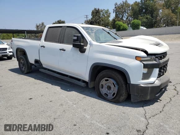 ✅ 2020 Chevrolet Silverado 2500HD Work Truck • VIN: 1GC4WLE7XLF182752 • Lot: 67315525. Listed on Copart with 184,593 mi. Free auction sales archive from the USA and detailed vehicle history report at DreamBid. Image 4.