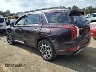 ✅ 2022 Hyundai Palisade Calligraphy • VIN: KM8R74HE2NU358240 • Лот: 66889404. Опубликован ранее на Copart с пробегом 72 148 миль. Бесплатный доступ к архиву аукционных продаж из США и подробный отчёт об истории автомобиля на DreamBid. Изображение 2.