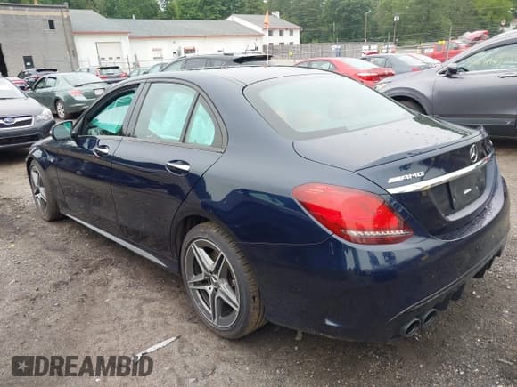 ✅ 2020 Mercedes-Benz C 43 AMG • VIN: W1KWF6EB0LR596187 • Lot: 42644855. Wystawiony na IAAI z przebiegiem 64 260 mil. Bezpłatny archiwum sprzedaży aukcyjnych z USA i szczegółowy raport historii pojazdu na DreamBid. Zdjęcie 3.