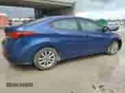 2016 Hyundai Elantra SE with VIN 5NPDH4AE8GH751615, listed as a Copart auction lot 82049895 with 94,693 mi miles and Salvage title. Bid and sale history available at DreamBid. Image 3.