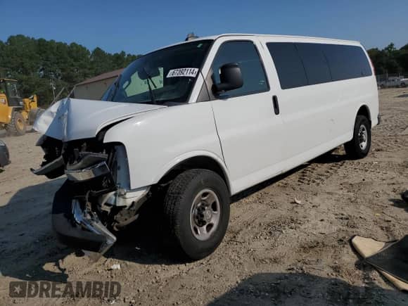 2016 Chevrolet Express Passenger LT с VIN 1GAZGPFG9G1296066, выставлен на аукционе Copart как лот 67392114 с пробегом Не указан миль и Списание • Salvage title. История ставок и продаж доступна на DreamBid. Изображение 1.