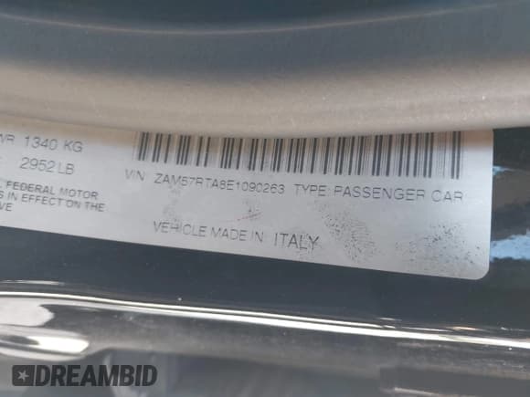 ✅ 2014 Maserati Ghibli S Q4 • VIN: ZAM57RTA8E1090263 • Lot: 43456386. Wystawiony na IAAI z przebiegiem 123 595 mil. Bezpłatny archiwum sprzedaży aukcyjnych z USA i szczegółowy raport historii pojazdu na DreamBid. Zdjęcie 9.