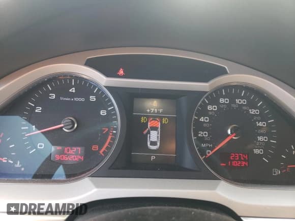 ✅ 2010 Audi A6 Prestige • VIN: WAUKGAFB2AN065274 • Лот: 70227554. Опубликован ранее на Copart с пробегом 110 234 миль. Бесплатный доступ к архиву аукционных продаж из США и подробный отчёт об истории автомобиля на DreamBid. Изображение 9.