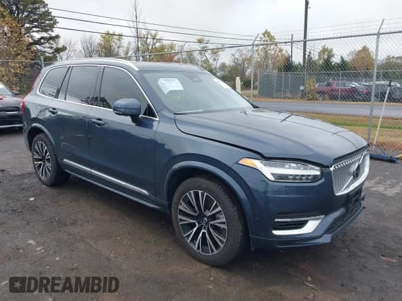 ✅ 2024 Volvo XC90 Plus Bright Theme • VIN: YV4H60CE4R1247485 • Lot: 43555272. Listed on IAAI with 17,811 mi. Free auction sales archive from the USA and detailed vehicle history report at DreamBid. Image 1.