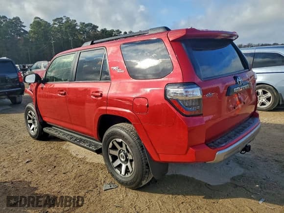 ✅ 2024 Toyota 4Runner TRD Off Road • VIN: JTEPU5JR3R6279303 • Lot: 93408265. Listed on Copart with 38,871 mi. Free auction sales archive from the USA and detailed vehicle history report at DreamBid. Image 2.
