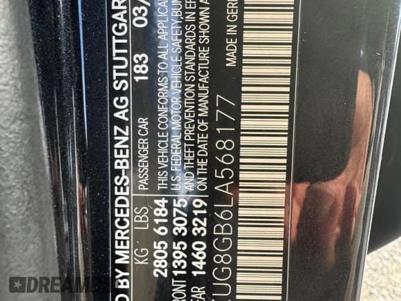 ✅ 2020 Mercedes-Benz S 560 • VIN: W1KUG8GB6LA568177 • Лот: 92739235. Опубликован ранее на Copart с пробегом 162 124 миль. Бесплатный доступ к архиву аукционных продаж из США и подробный отчёт об истории автомобиля на DreamBid. Изображение 10.