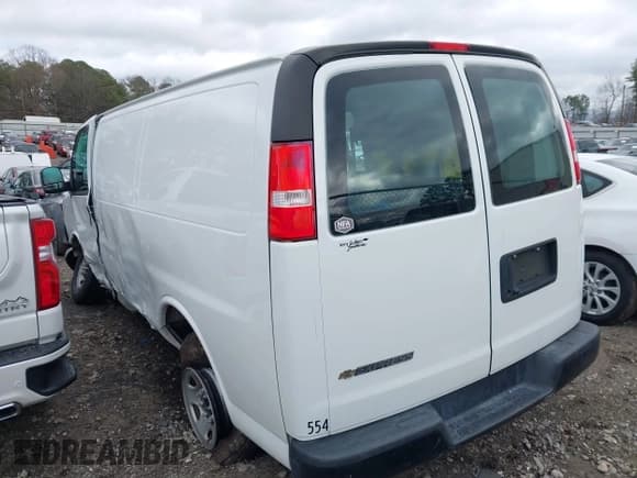 ✅ 2023 Chevrolet Express Cargo • VIN: 1GCWGAFP7P1118809 • Лот: 41163339. Опубликован ранее на IAAI с пробегом 31 377 миль. Бесплатный доступ к архиву аукционных продаж из США и подробный отчёт об истории автомобиля на DreamBid. Изображение 3.