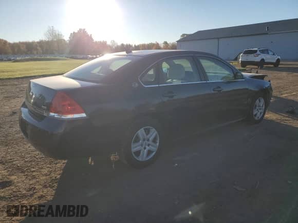 2009 Chevrolet Impala LS with VIN 2G1WB57KX91219020, listed as a Copart auction lot 85953935 with 176,265 mi miles and Salvage title. Bid and sale history available at DreamBid. Image 3.