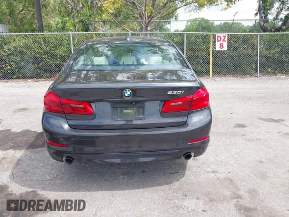 ✅ 2018 BMW 5 Series 530i • VIN: WBAJA5C59JWA39772 • Lot: 42097648. Listed on IAAI with Not provided. Free auction sales archive from the USA and detailed vehicle history report at DreamBid. Image 16.