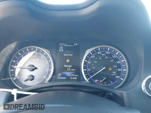 ✅ 2015 Infiniti Q50 Premium • VIN: JN1BV7AP6FM353880 • Lot: 43695162. Wystawiony na IAAI z przebiegiem 108 243 mil. Bezpłatny archiwum sprzedaży aukcyjnych z USA i szczegółowy raport historii pojazdu na DreamBid. Zdjęcie 7.