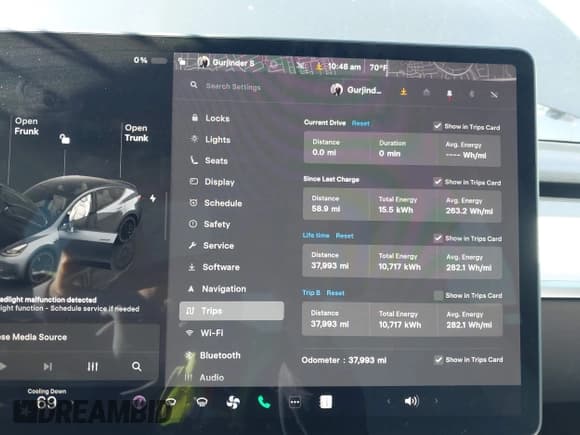 ✅ 2023 Tesla Model Y Performance • VIN: 7SAYGDEF3PF864400 • Lot: 43595150. Wystawiony na IAAI z przebiegiem 37 993 mil. Bezpłatny archiwum sprzedaży aukcyjnych z USA i szczegółowy raport historii pojazdu na DreamBid. Zdjęcie 7.