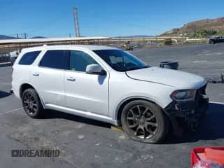 2017 Dodge Durango R/T with VIN 1C4SDHCT0HC869662, listed as a IAAI auction lot 43396301 with 124,706 mi miles and . Bid and sale history available at DreamBid. Image 1.