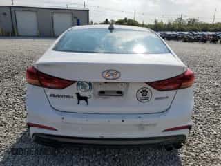 2017 Hyundai Elantra Sport с VIN KMHD04LBXHU317094, выставлен на аукционе Copart как лот 82042615 с пробегом 80 000 миль миль и Списание • Salvage title. История ставок и продаж доступна на DreamBid. Изображение 6.